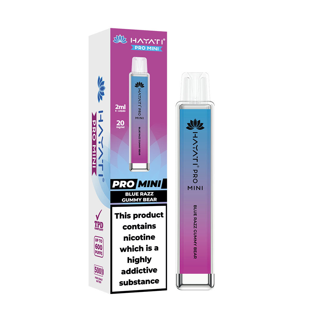 Hayati® Pro Mini 600+ Vape Kit (20mg)