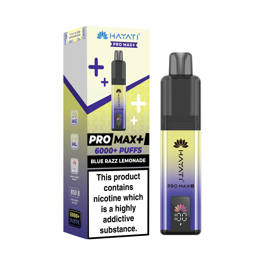 Hayati Pro Max+ 6K Prefilled Pod Kit 20mg | UK Duty Stamped