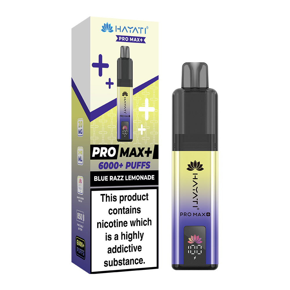 Hayati® Pro Max+ 6000+ Vape Kit (20mg)