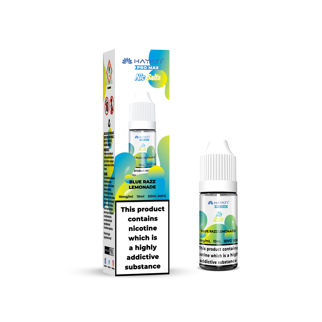 Hayati® Pro Max Nic Salts (10mg)