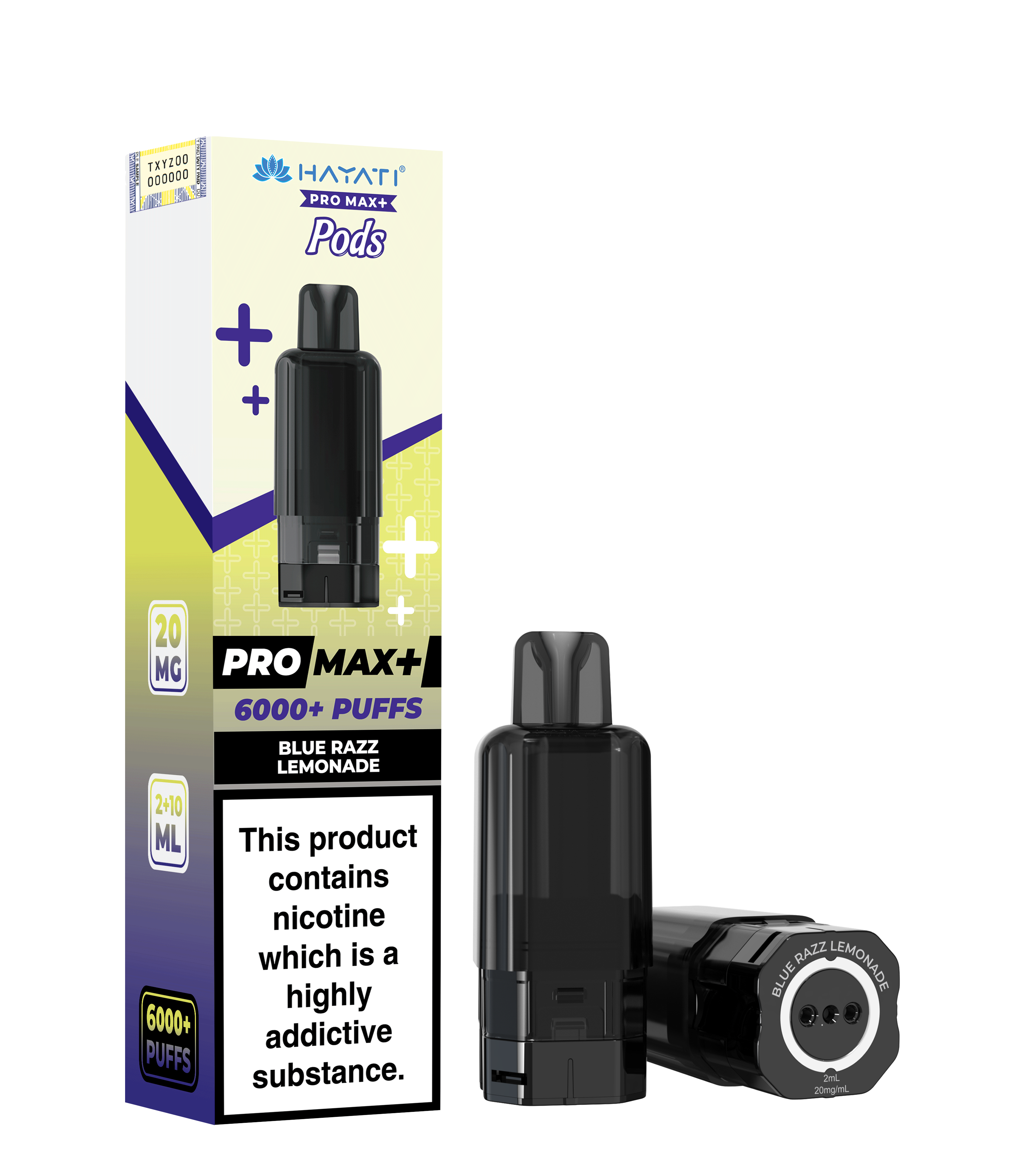 Hayati Pro Max+ 6K Prefilled Pods 20mg | UK Duty Stamped