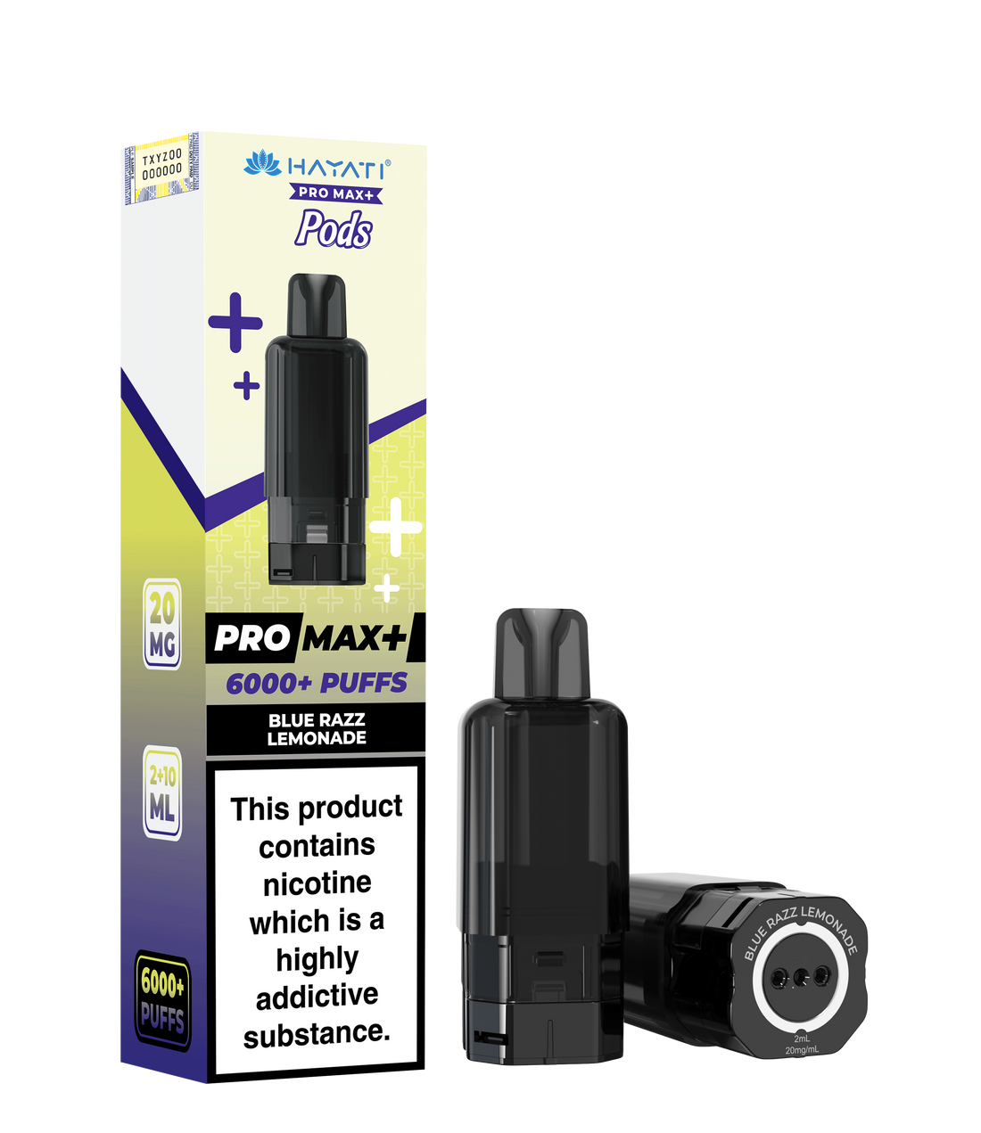 Hayati Pro Max+ 6K Prefilled Pods 20mg | UK Duty Stamped