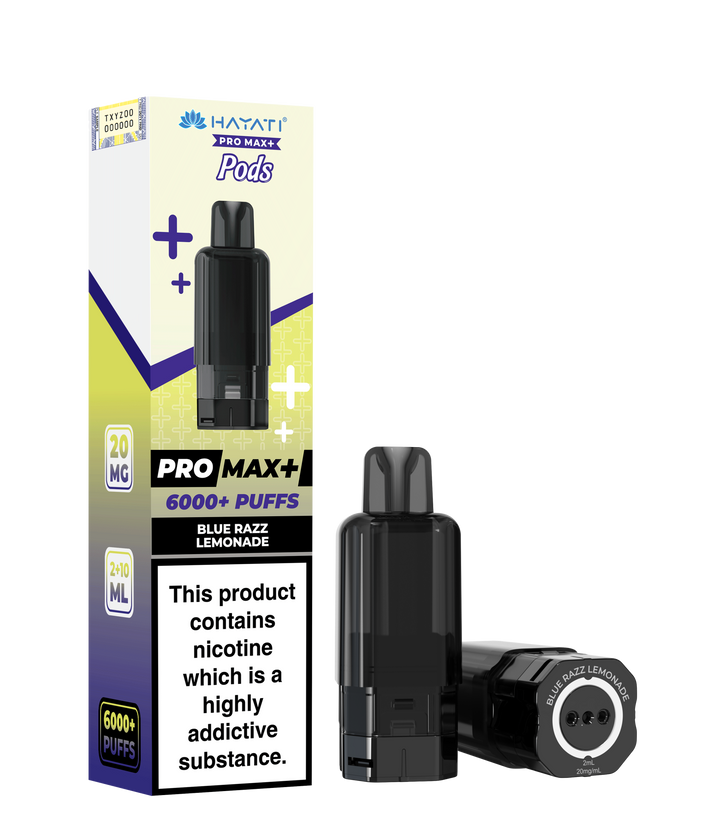 Hayati Pro Max+ 6K Prefilled Pods 20mg | UK Duty Stamped