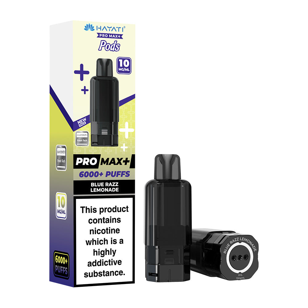 Hayati® Pro Max+ 6000+ (10mg) Pods