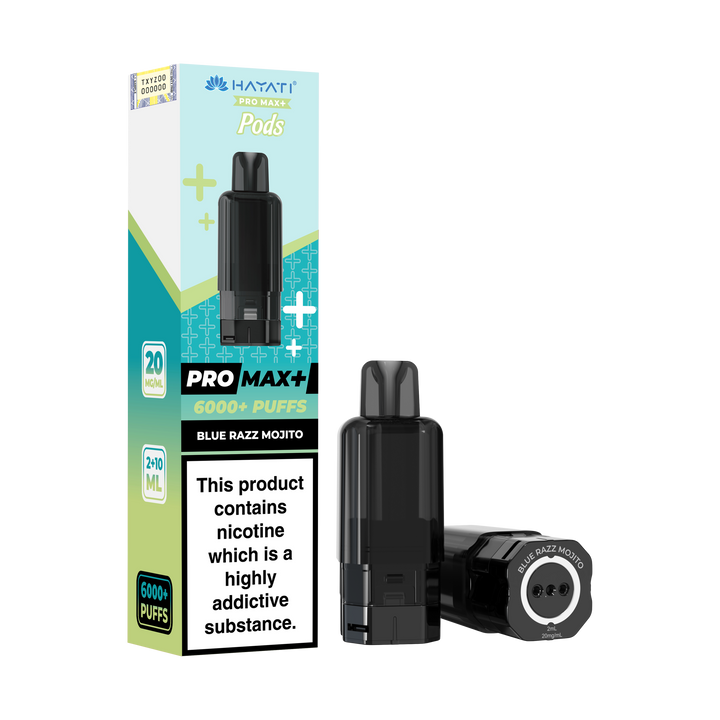 Hayati Pro Max+ 6K Prefilled Pods 20mg | UK Duty Stamped