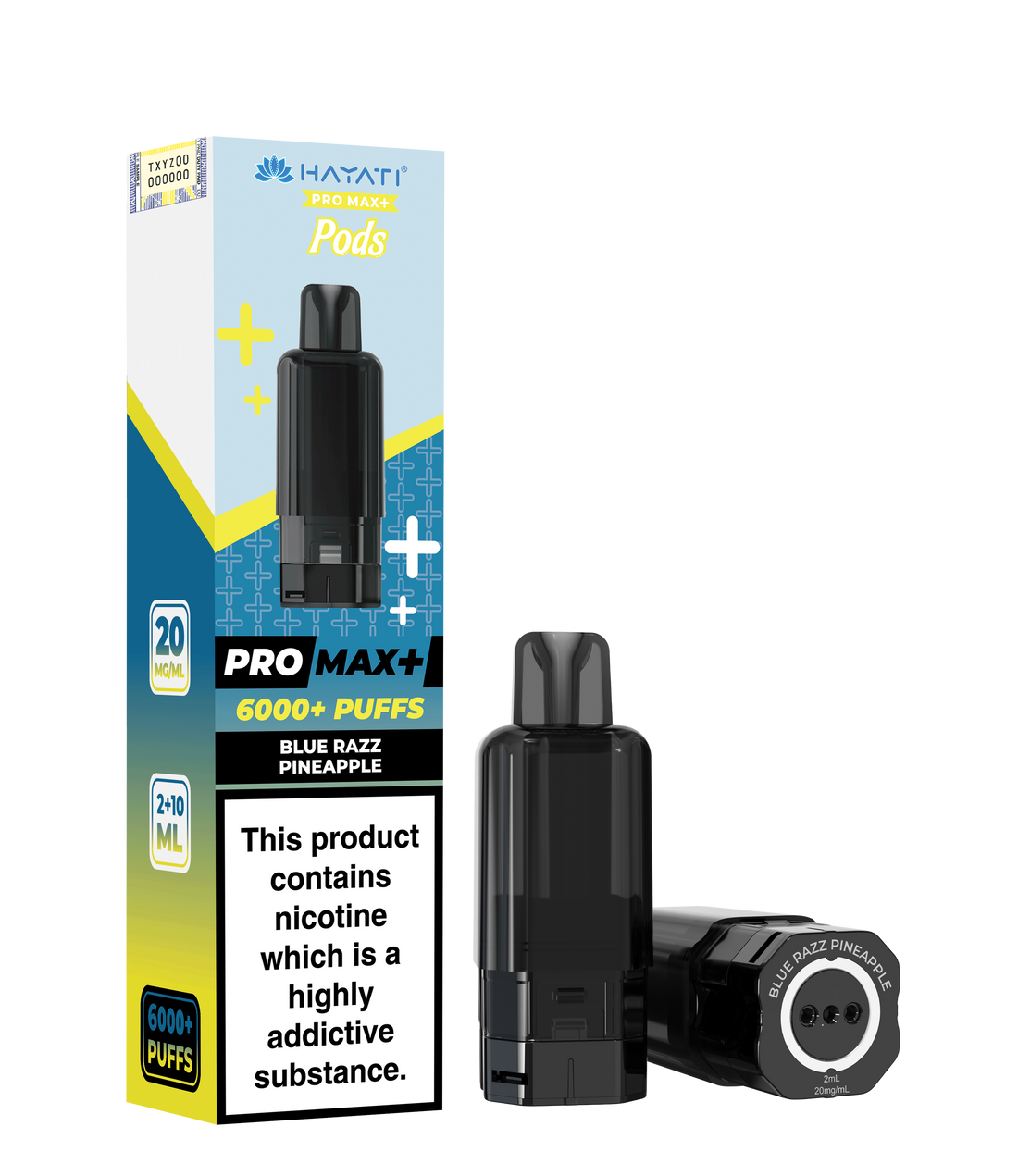 Hayati Pro Max+ 6K Prefilled Pods 20mg | UK Duty Stamped