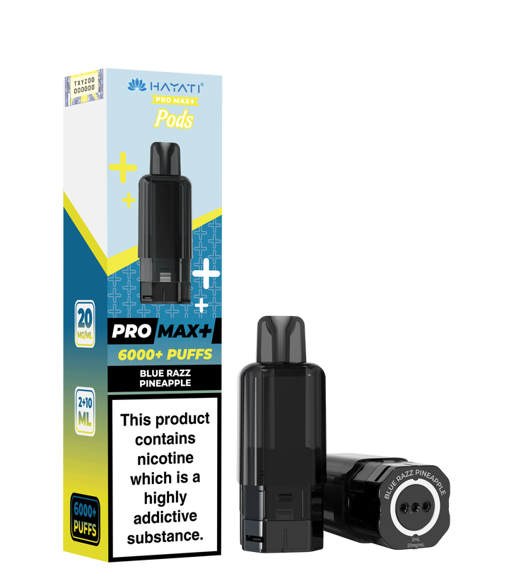 Hayati Pro Max+ 6K Prefilled Pods 20mg | UK Duty Stamped