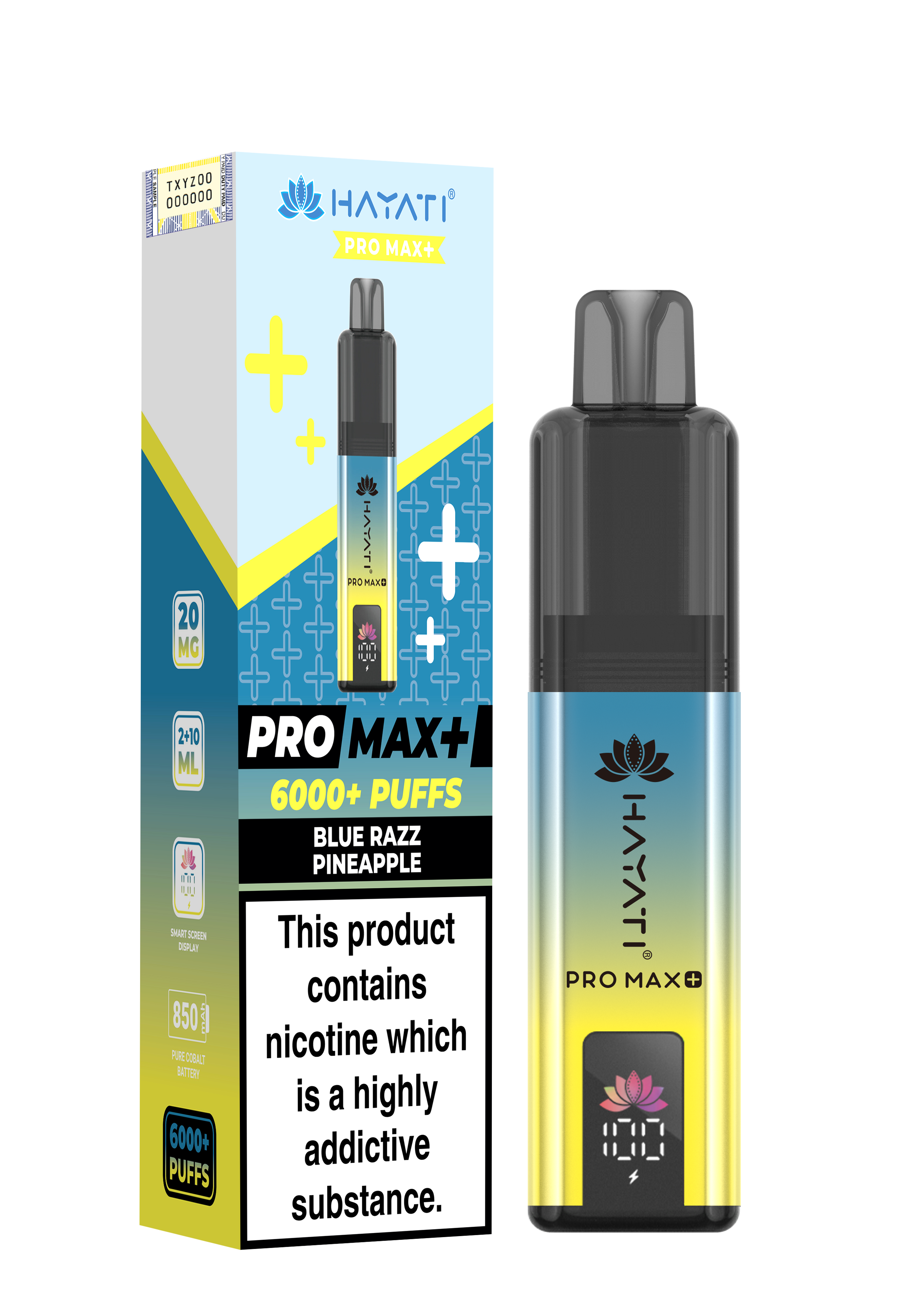 Hayati Pro Max+ 6K Prefilled Pod Kit 20mg | UK Duty Stamped