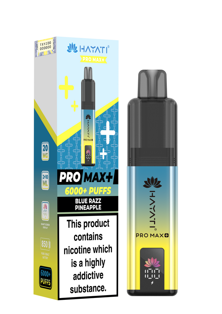 Hayati Pro Max+ 6K Prefilled Pod Kit 20mg | UK Duty Stamped