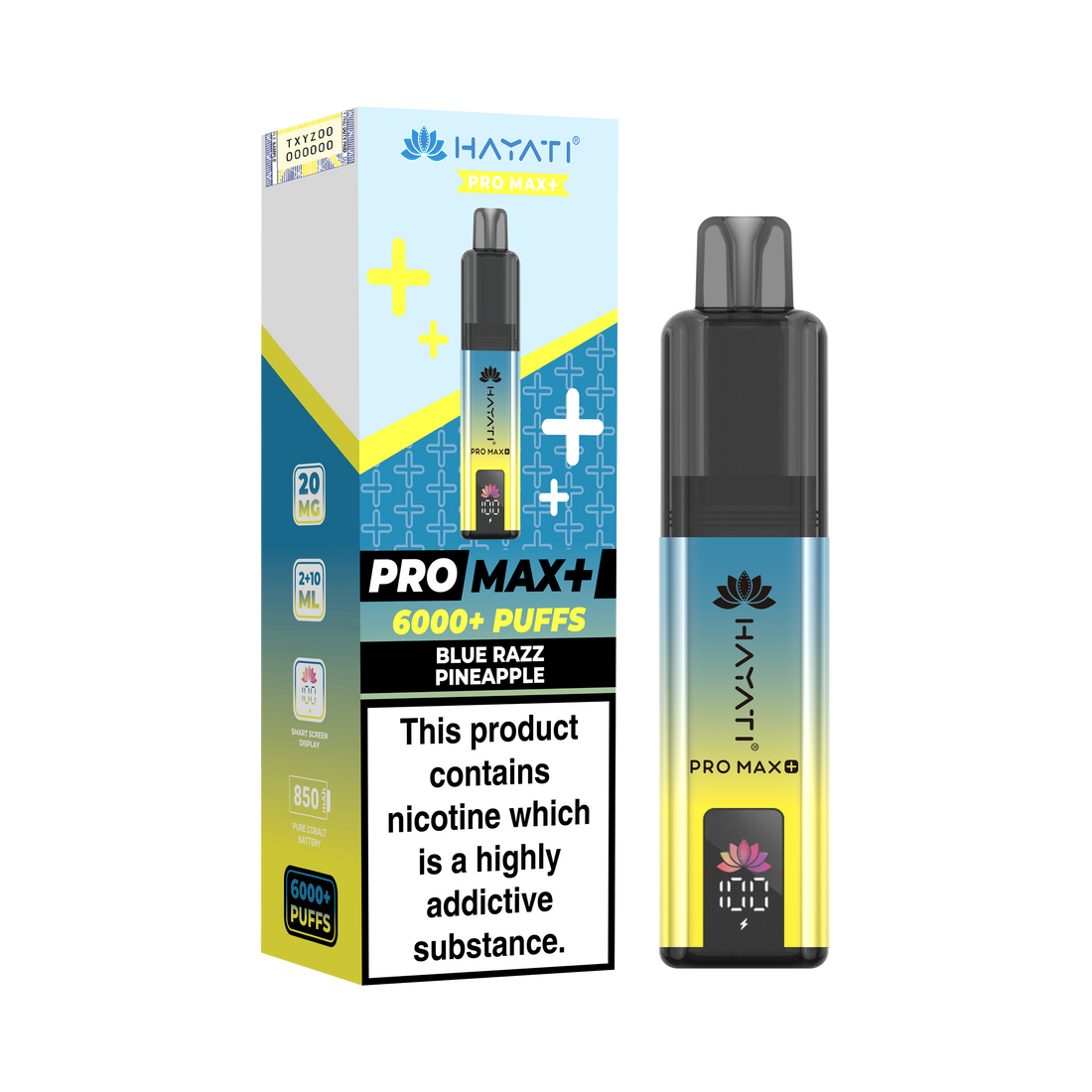 Hayati Pro Max+ 6K Prefilled Pod Kit 20mg | UK Duty Stamped