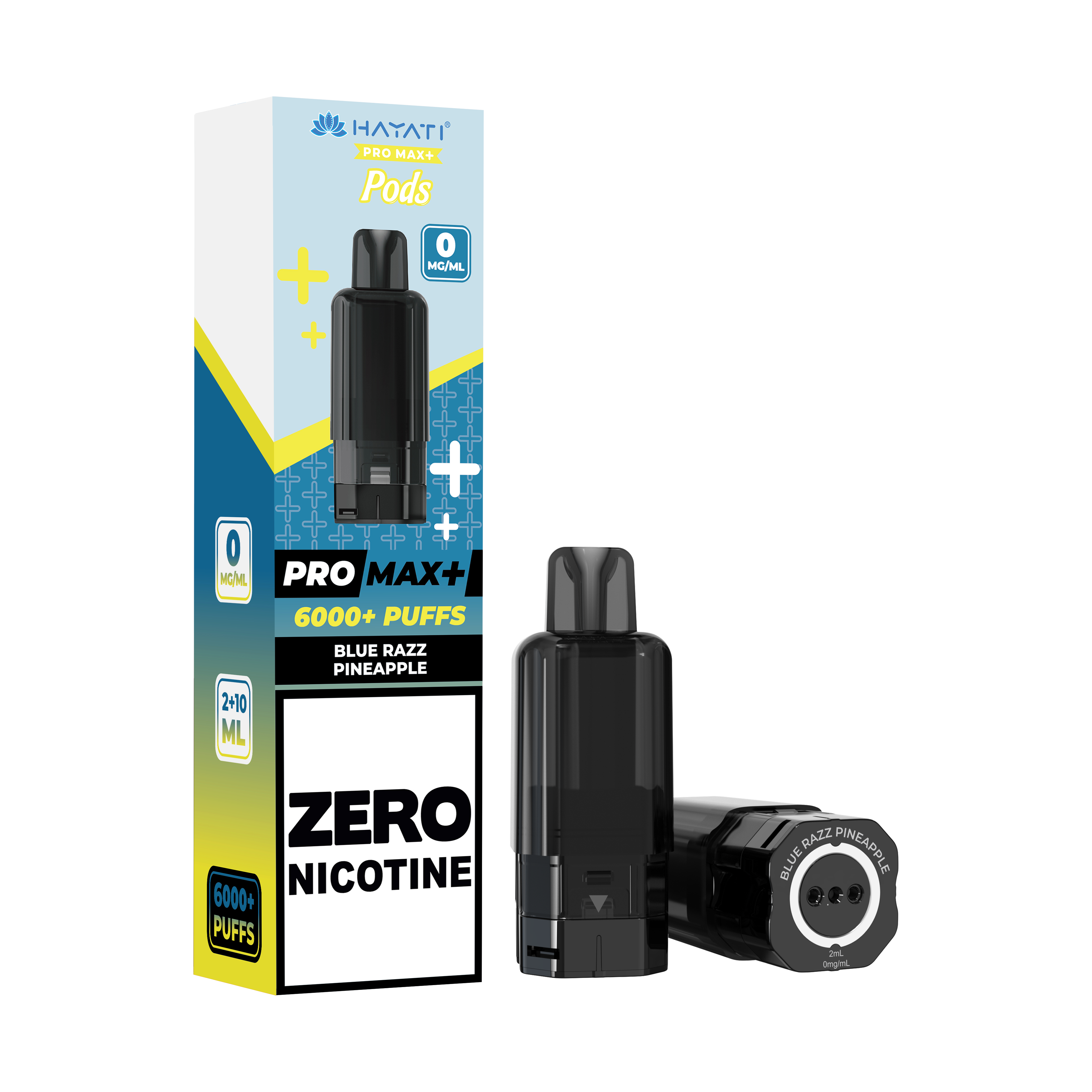 Hayati® Pro Max 6000 Plus Pods ZERO (0mg)