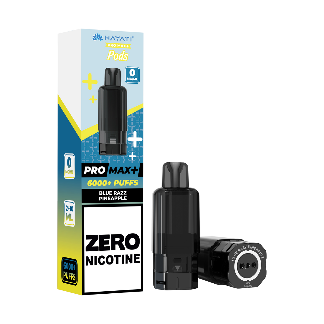 Hayati® Pro Max 6000 Plus Pods ZERO (0mg)