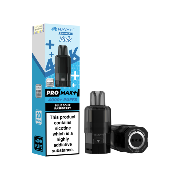 Hayati Pro Max+ 4K Prefilled Pods 20mg | UK Duty Stamped