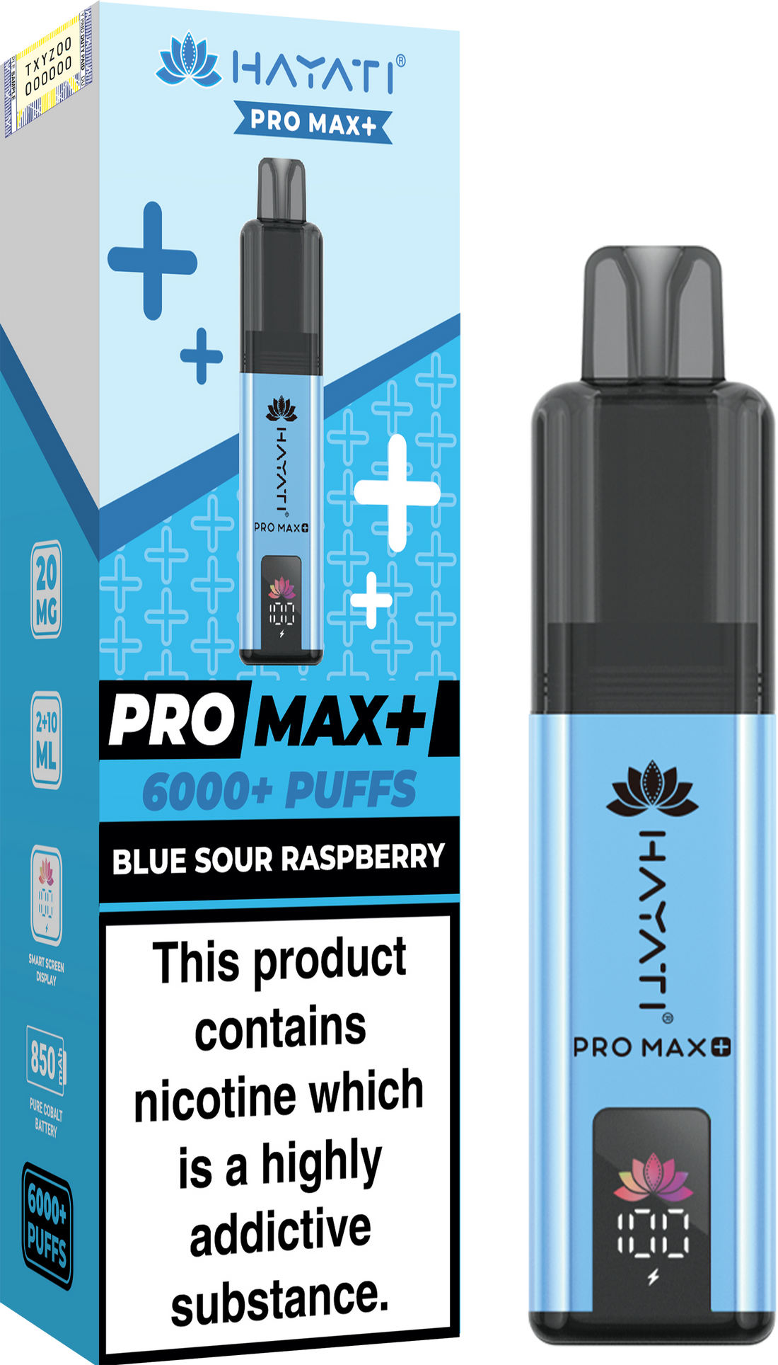 Hayati Pro Max+ 6K Prefilled Pod Kit 20mg | UK Duty Stamped