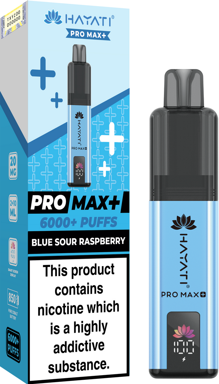 Hayati Pro Max+ 6K Prefilled Pod Kit 20mg | UK Duty Stamped
