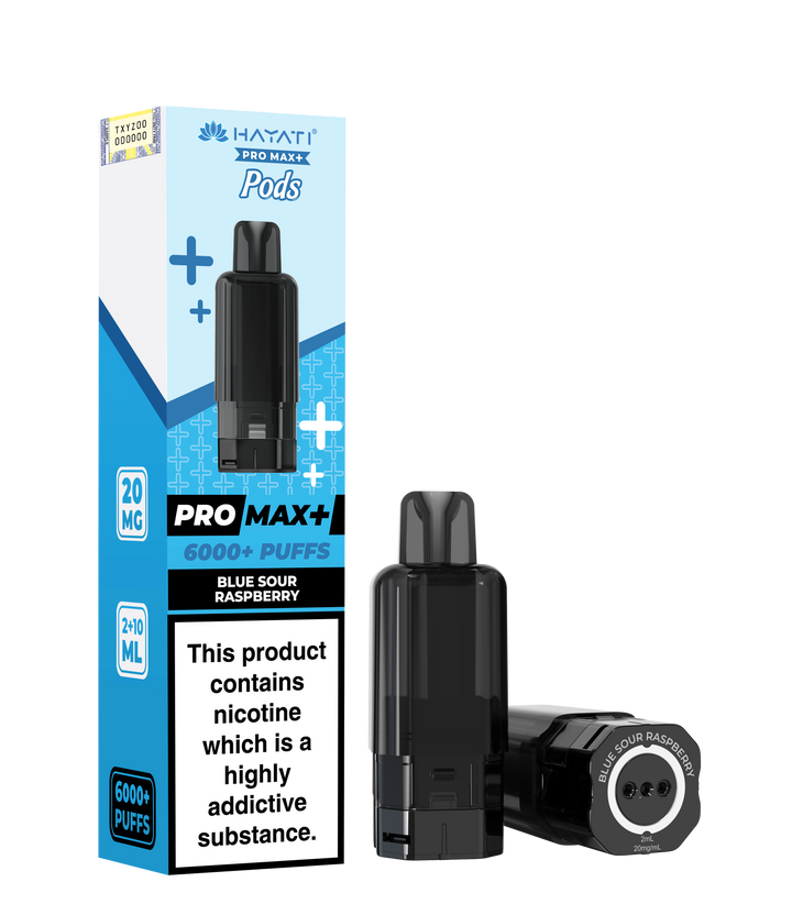Hayati Pro Max+ 6K Prefilled Pods 20mg | UK Duty Stamped