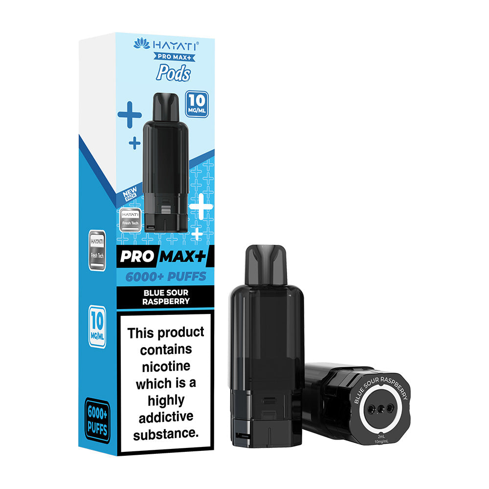 Hayati® Pro Max+ 6000+ (10mg) Pods