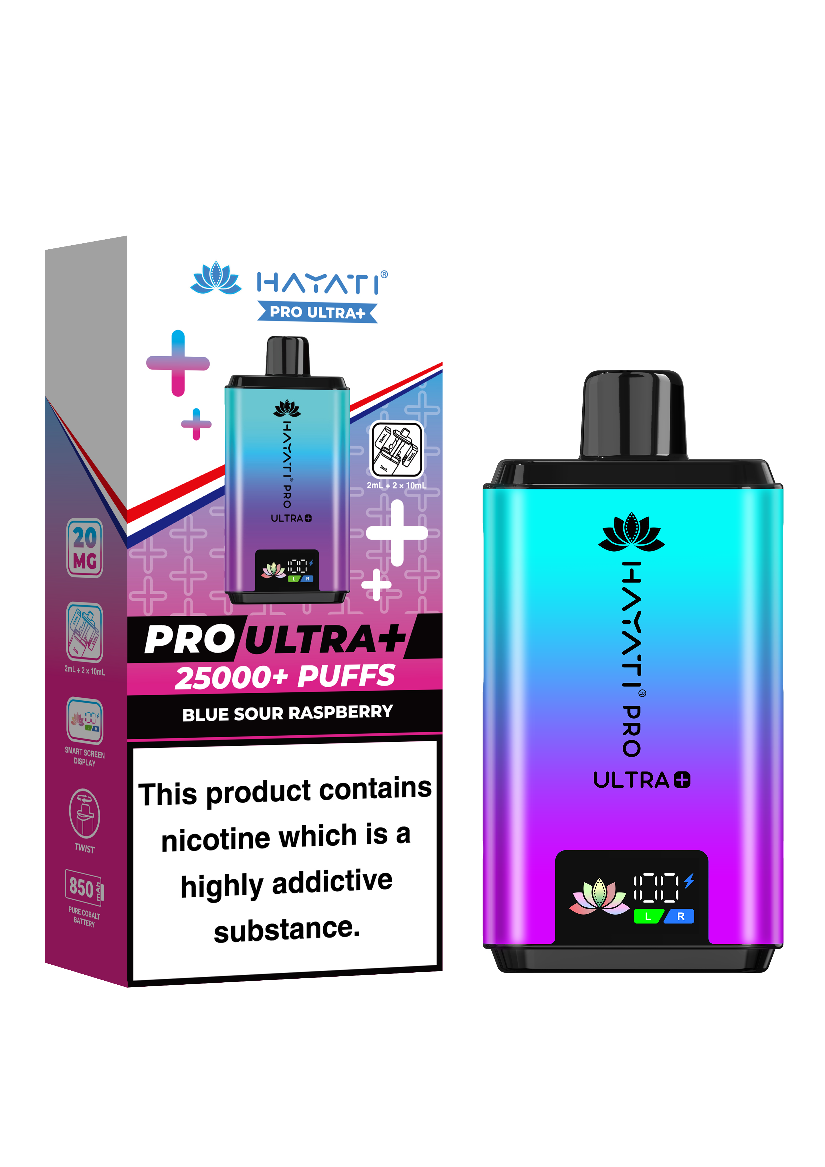 Hayati® Pro Ultra+ Reusable Kit (20mg)