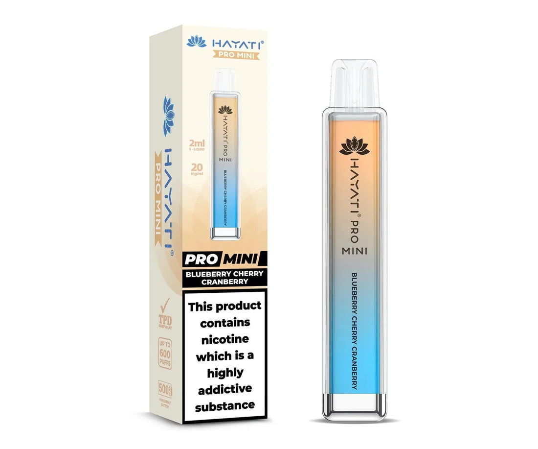 Hayati® Pro Mini 600+ Vape Kit (20mg)
