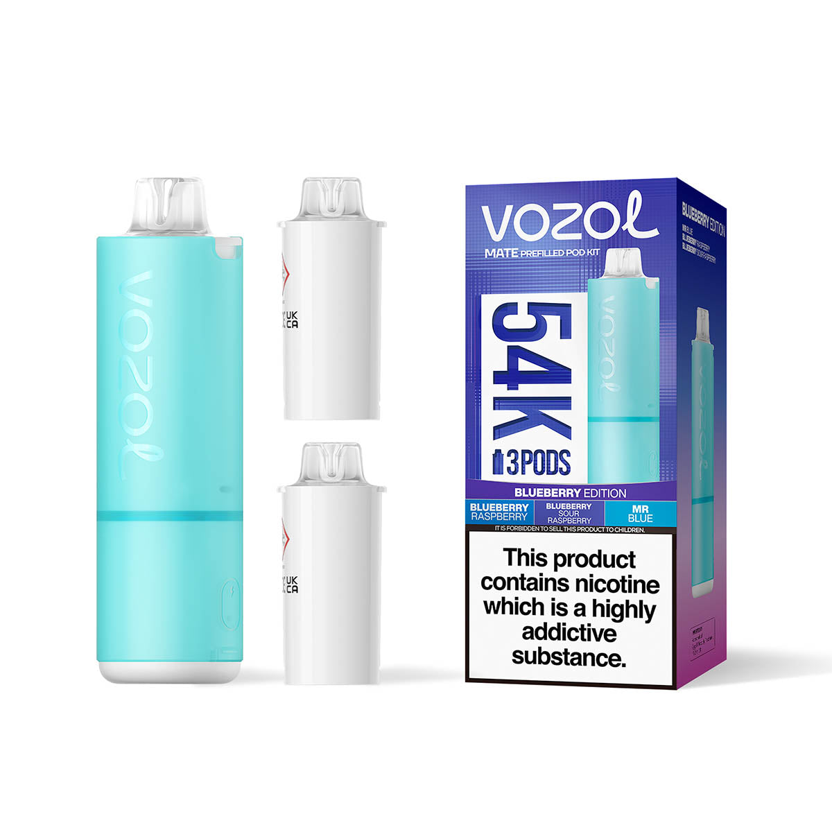 VOZOL MATE 54K Prefilled Pod Kit