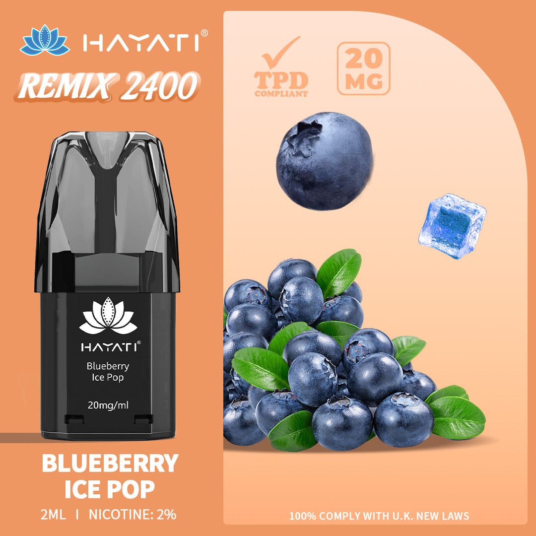 Hayati® Remix 2400 Pods (20mg)