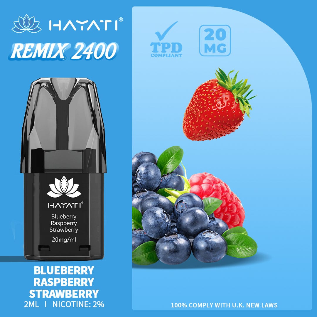 Hayati® Remix 2400 Pods (20mg)