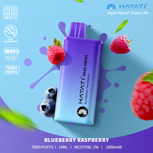 Hayati® Duo Mesh 7000+ Vape Kit (20mg)