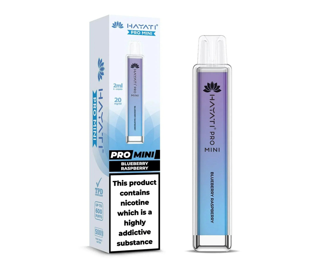 Hayati® Pro Mini 600+ Vape Kit (20mg)