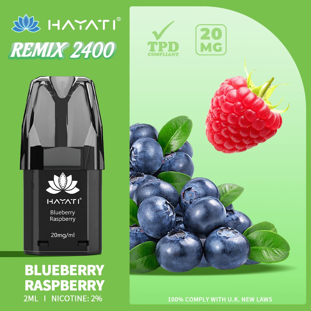 Hayati® Remix 2400 Pods (20mg)