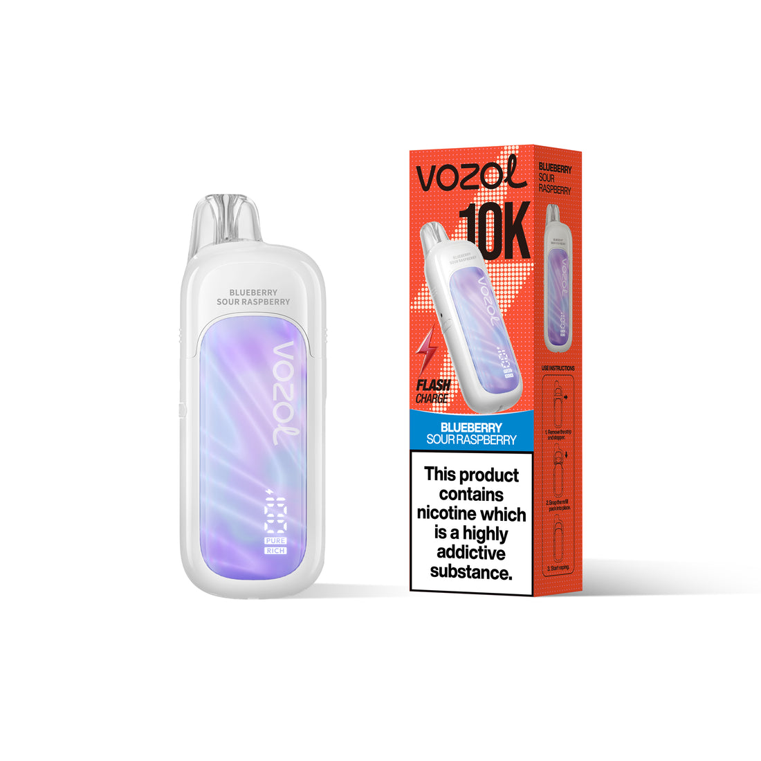 VOZOL SLEEK MAX 10K Prefilled Pod Kit (20mg)