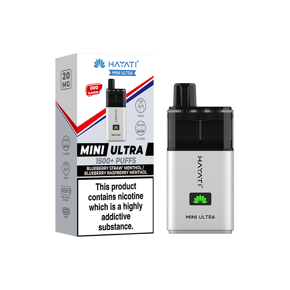 Blueberry Straw' Menthol/ Blueberry Raspberry Menthol