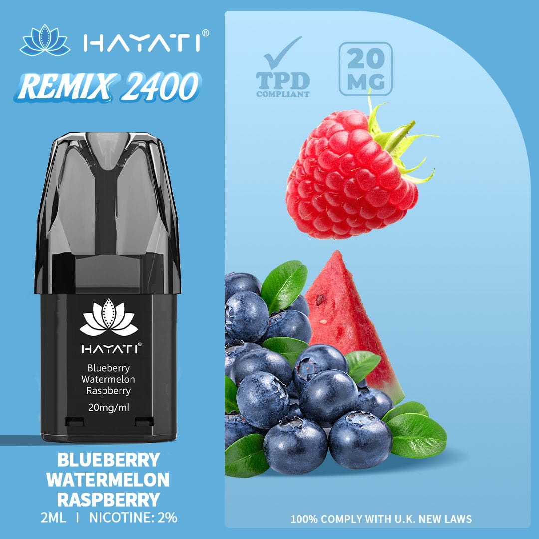 Hayati® Remix 2400 Pods (20mg)