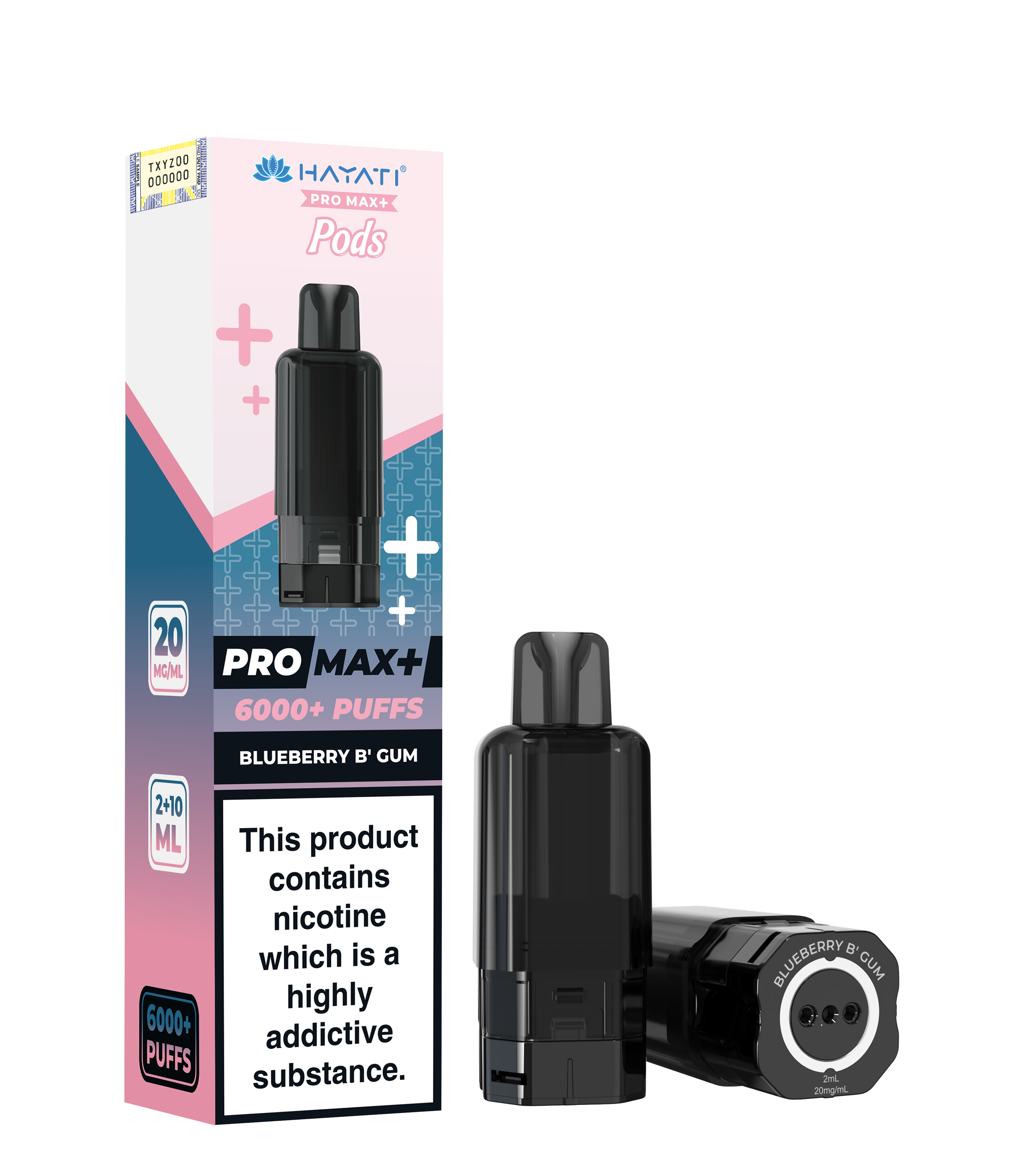Hayati Pro Max+ 6K Prefilled Pods 20mg | UK Duty Stamped