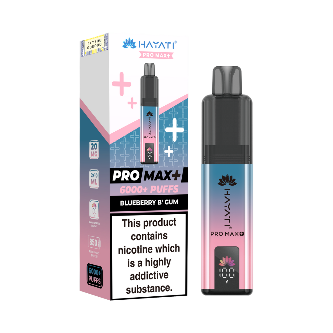Hayati Pro Max+ 6K Prefilled Pod Kit 20mg | UK Duty Stamped
