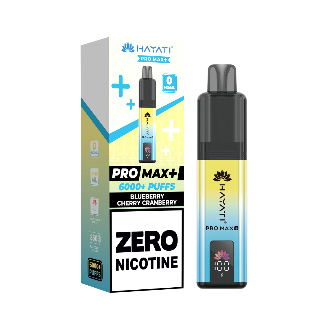 Hayati® Pro Max 6000 Plus Vape Kit ZERO (0mg)