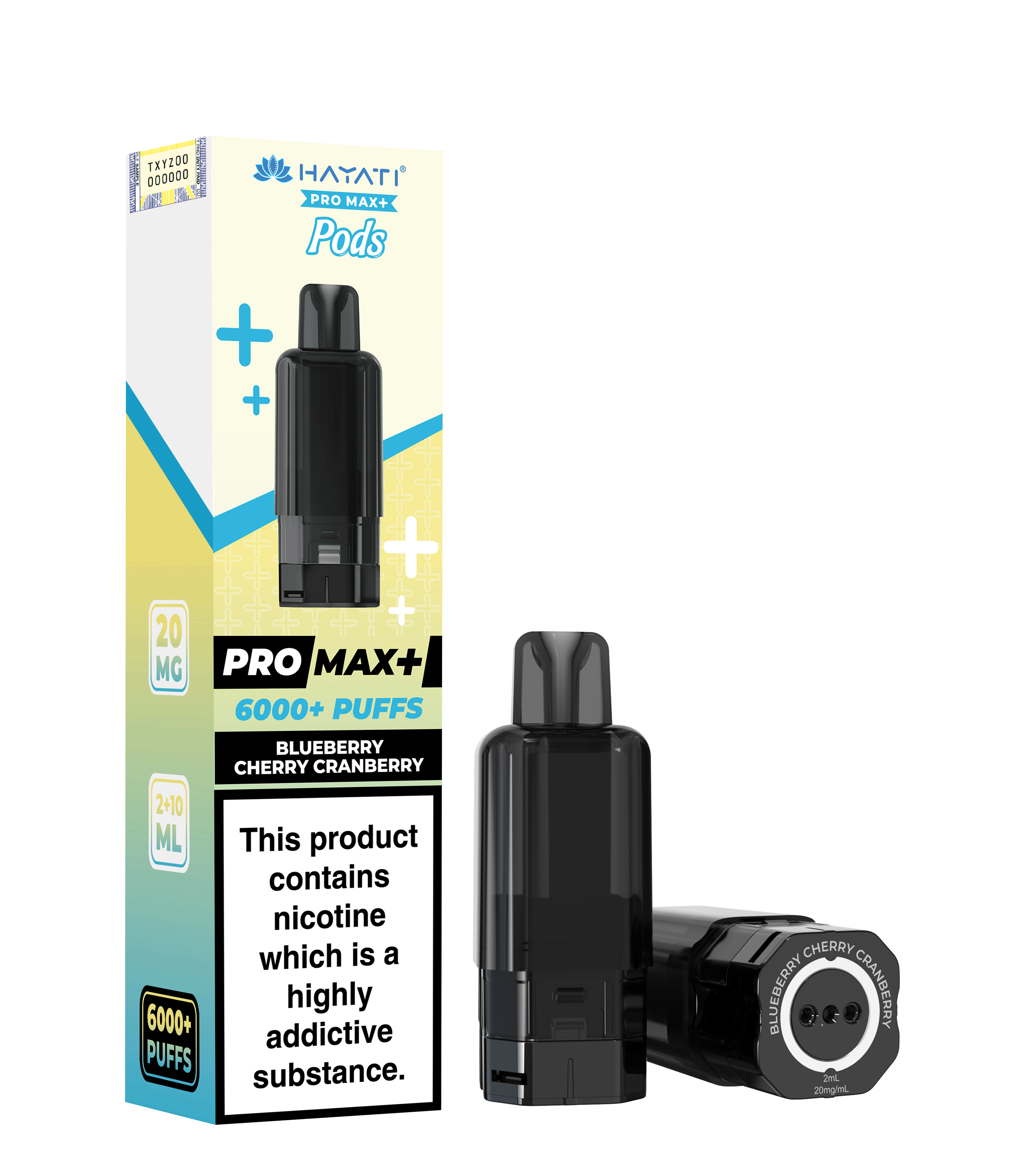 Hayati Pro Max+ 6K Prefilled Pods 20mg | UK Duty Stamped