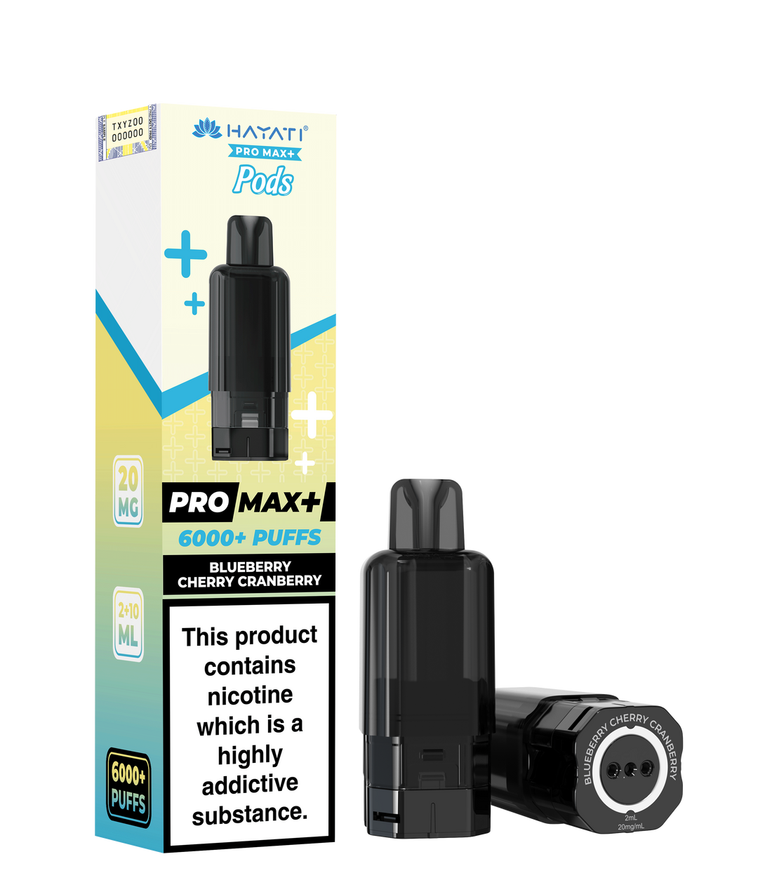 Hayati Pro Max+ 6K Prefilled Pods 20mg | UK Duty Stamped