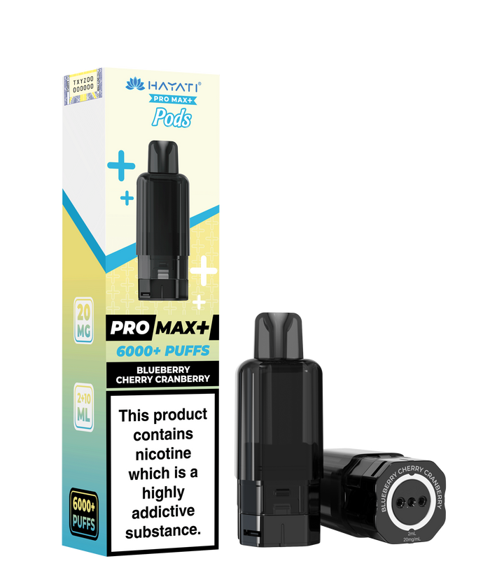 Hayati Pro Max+ 6K Prefilled Pods 20mg | UK Duty Stamped