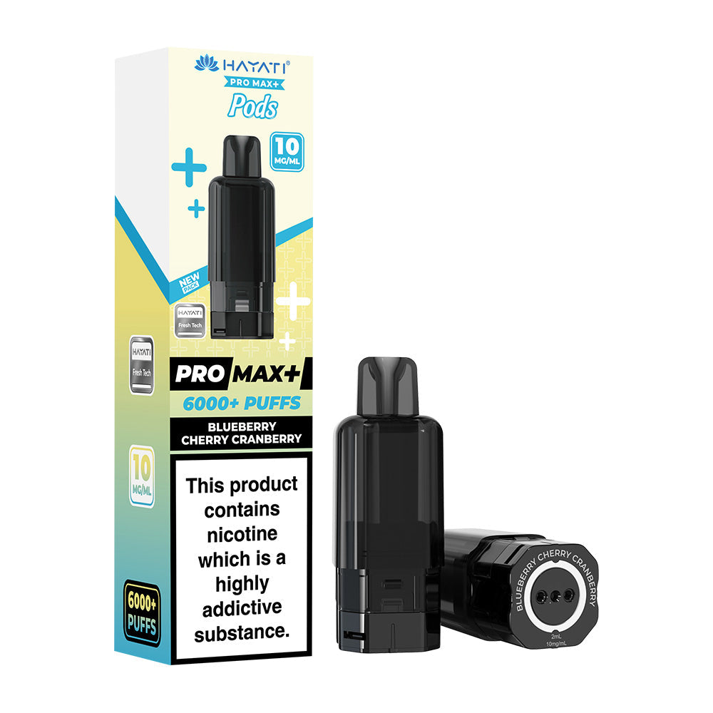 Hayati® Pro Max+ 6000+ (10mg) Pods