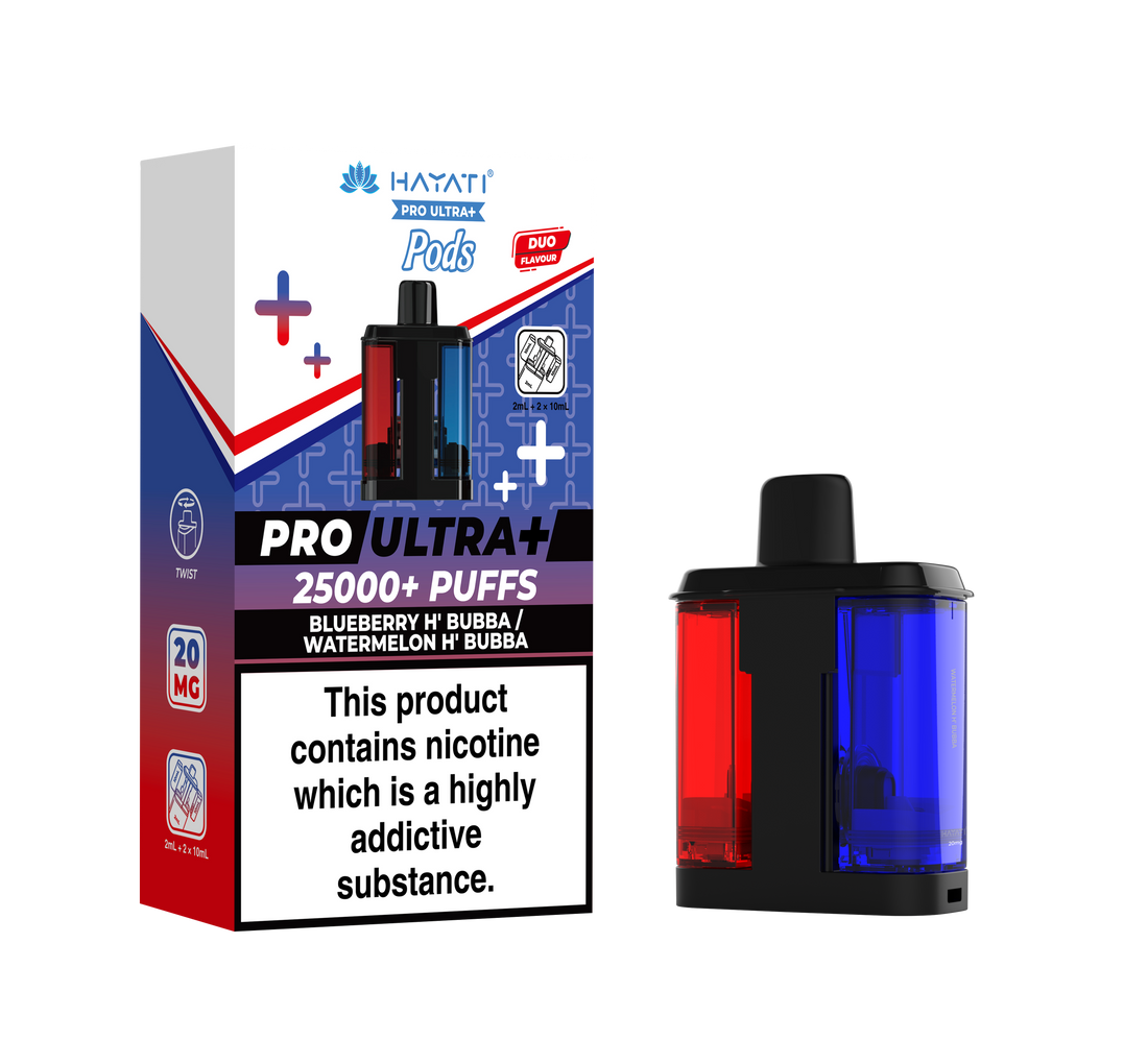 Hayati® Pro Ultra+ 25K Prefilled Pods (20mg)