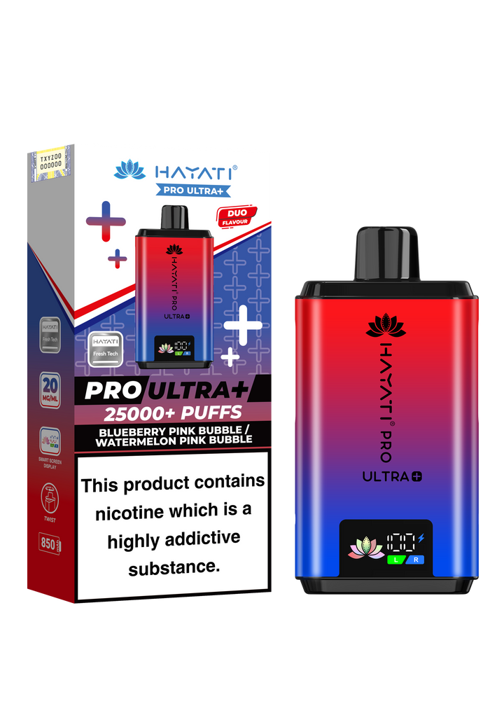 Hayati Pro Ultra+ 25K Prefilled Pod Kit 20mg | UK Duty Stamped
