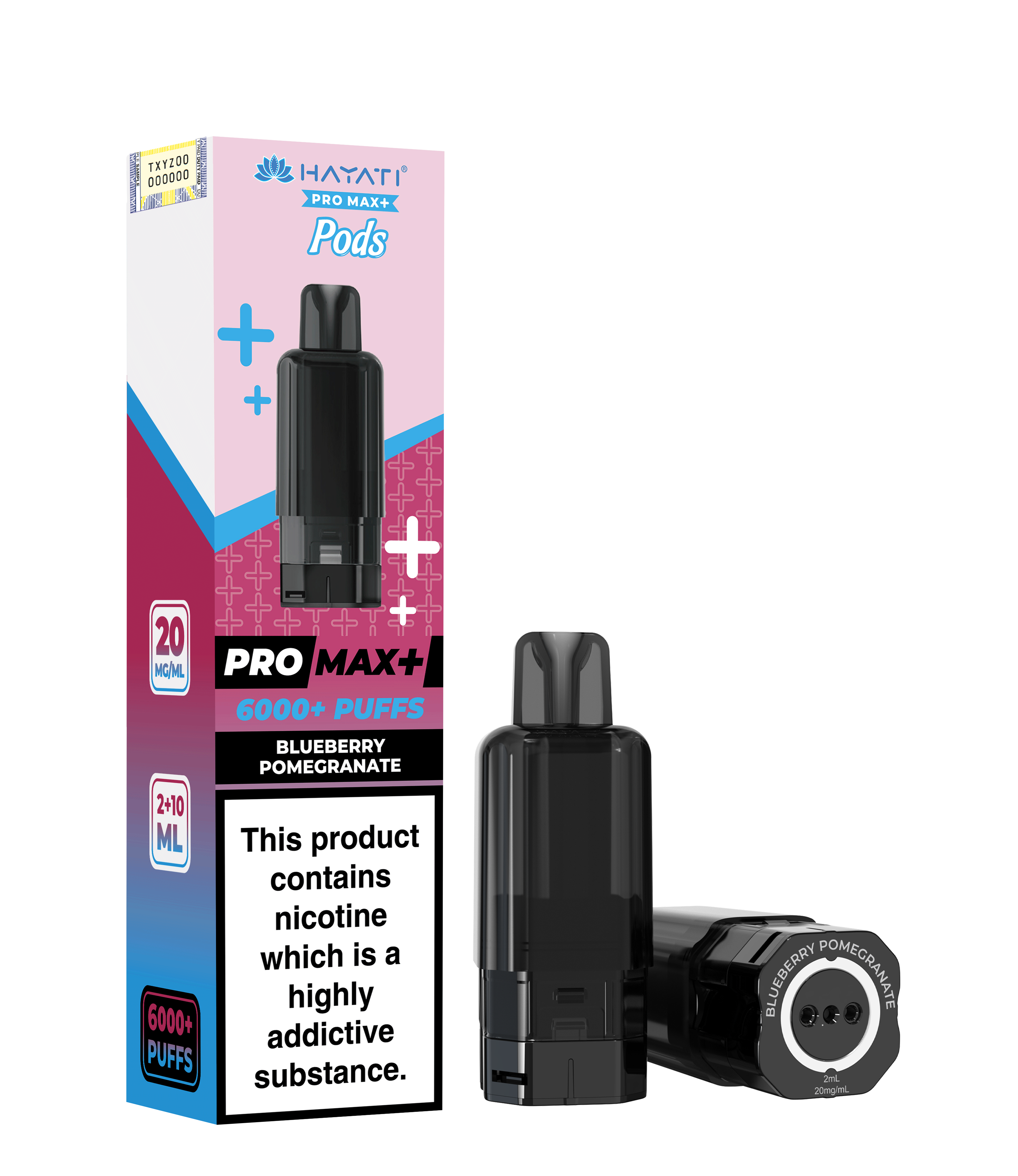 Hayati Pro Max+ 6K Prefilled Pods 20mg | UK Duty Stamped