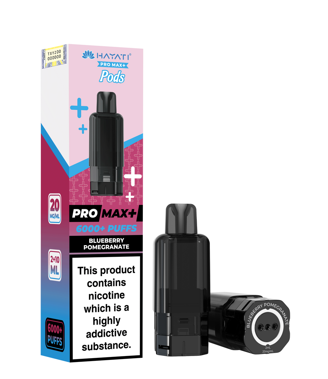 Hayati Pro Max+ 6K Prefilled Pods 20mg | UK Duty Stamped