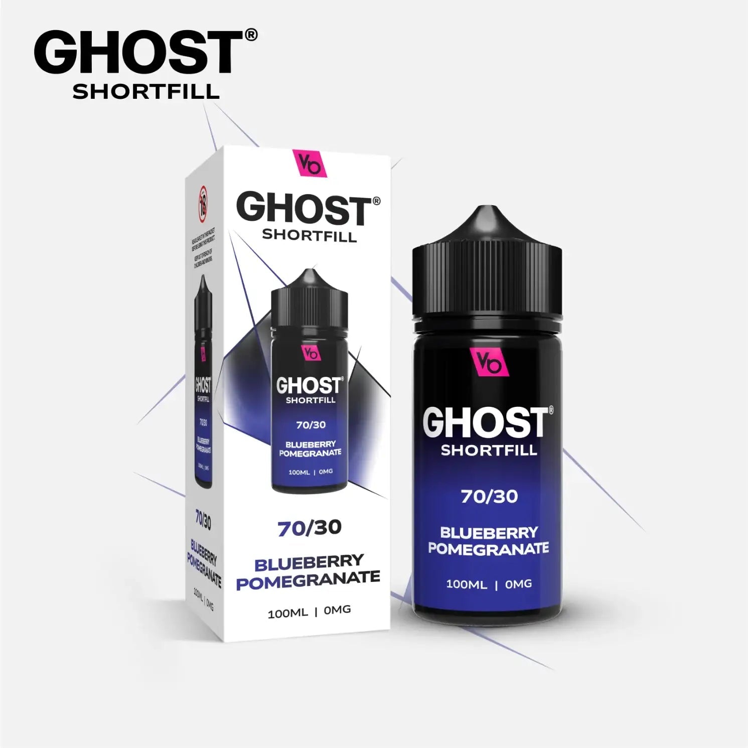 Ghost® Shortfill 100ml 70/30 (0mg)