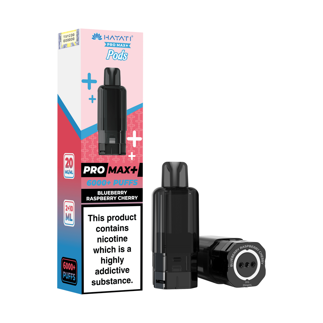 Hayati Pro Max+ 6K Prefilled Pods 20mg | UK Duty Stamped