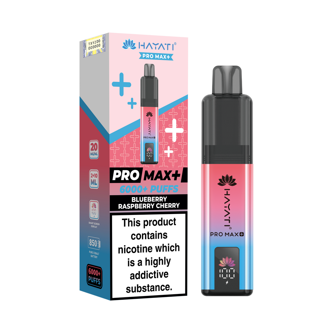 Hayati Pro Max+ 6K Prefilled Pod Kit 20mg | UK Duty Stamped