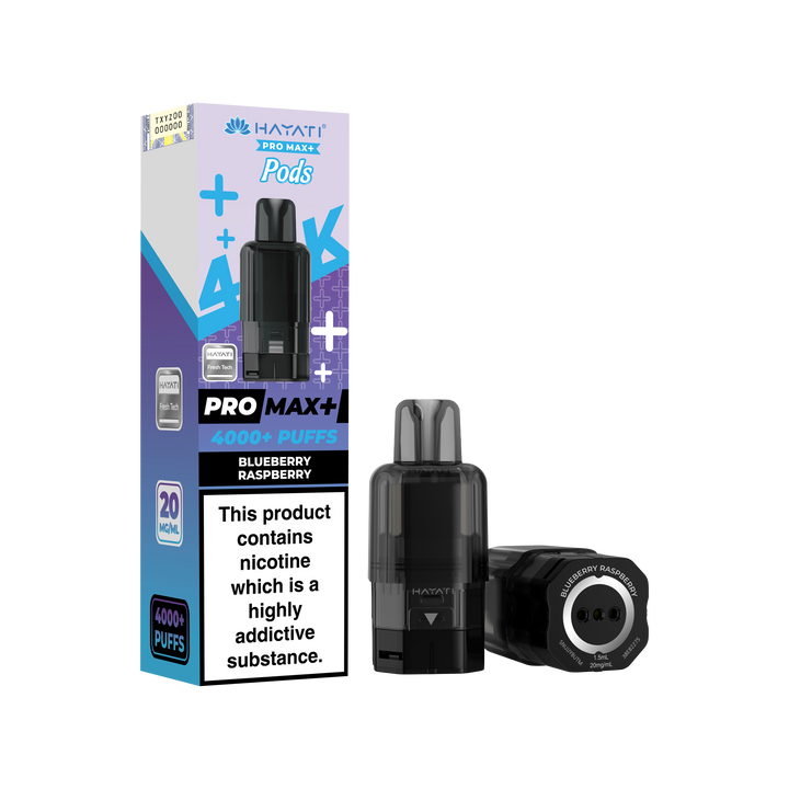 Hayati Pro Max+ 4K Prefilled Pods 20mg | UK Duty Stamped