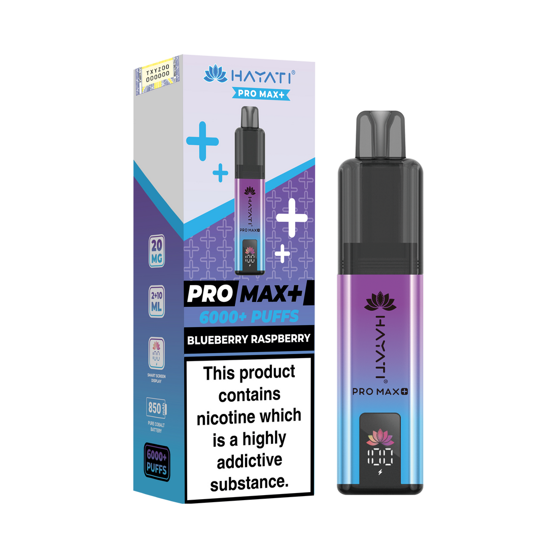 Hayati Pro Max+ 6K Prefilled Pod Kit 20mg | UK Duty Stamped