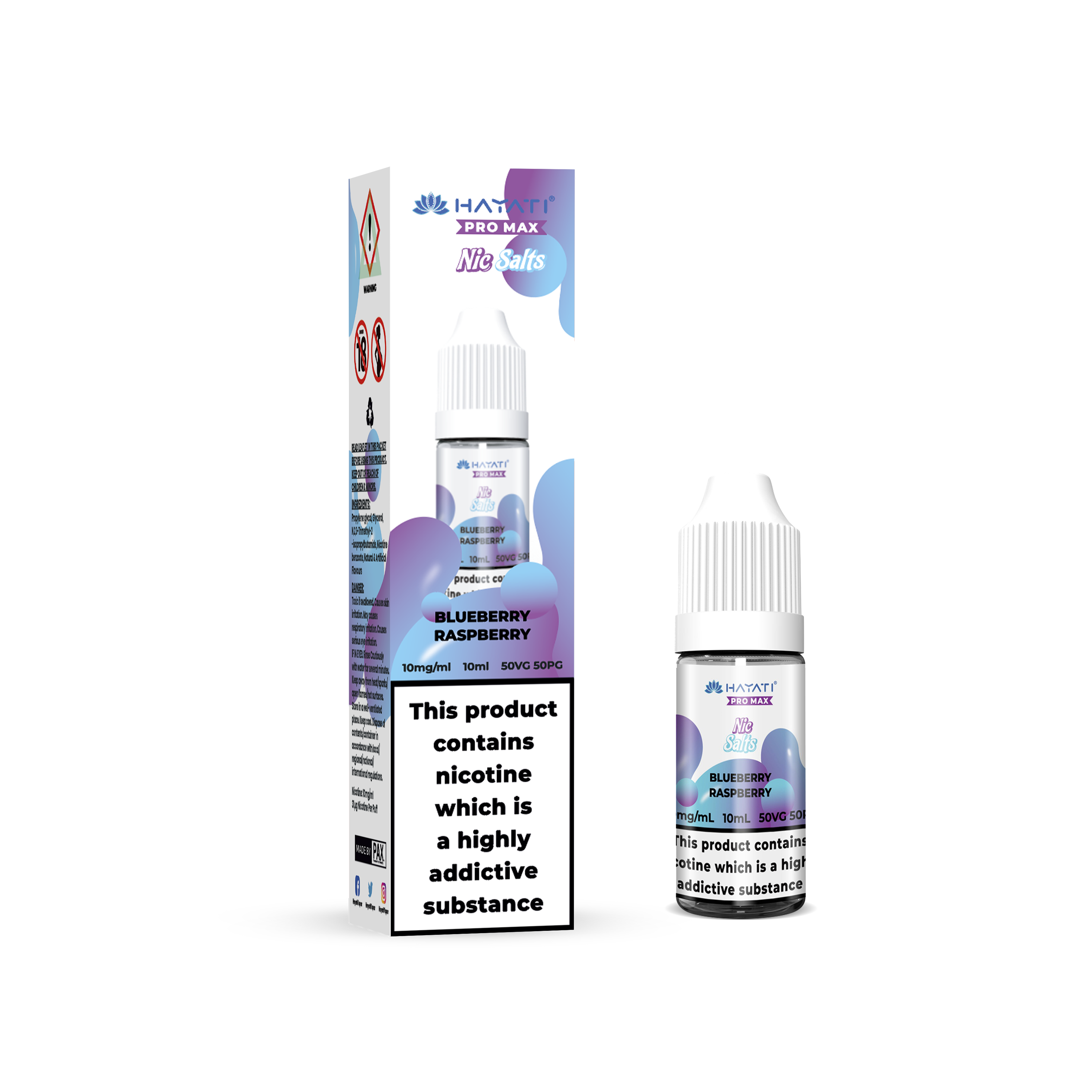 Hayati® Pro Max Nic Salts (20mg)