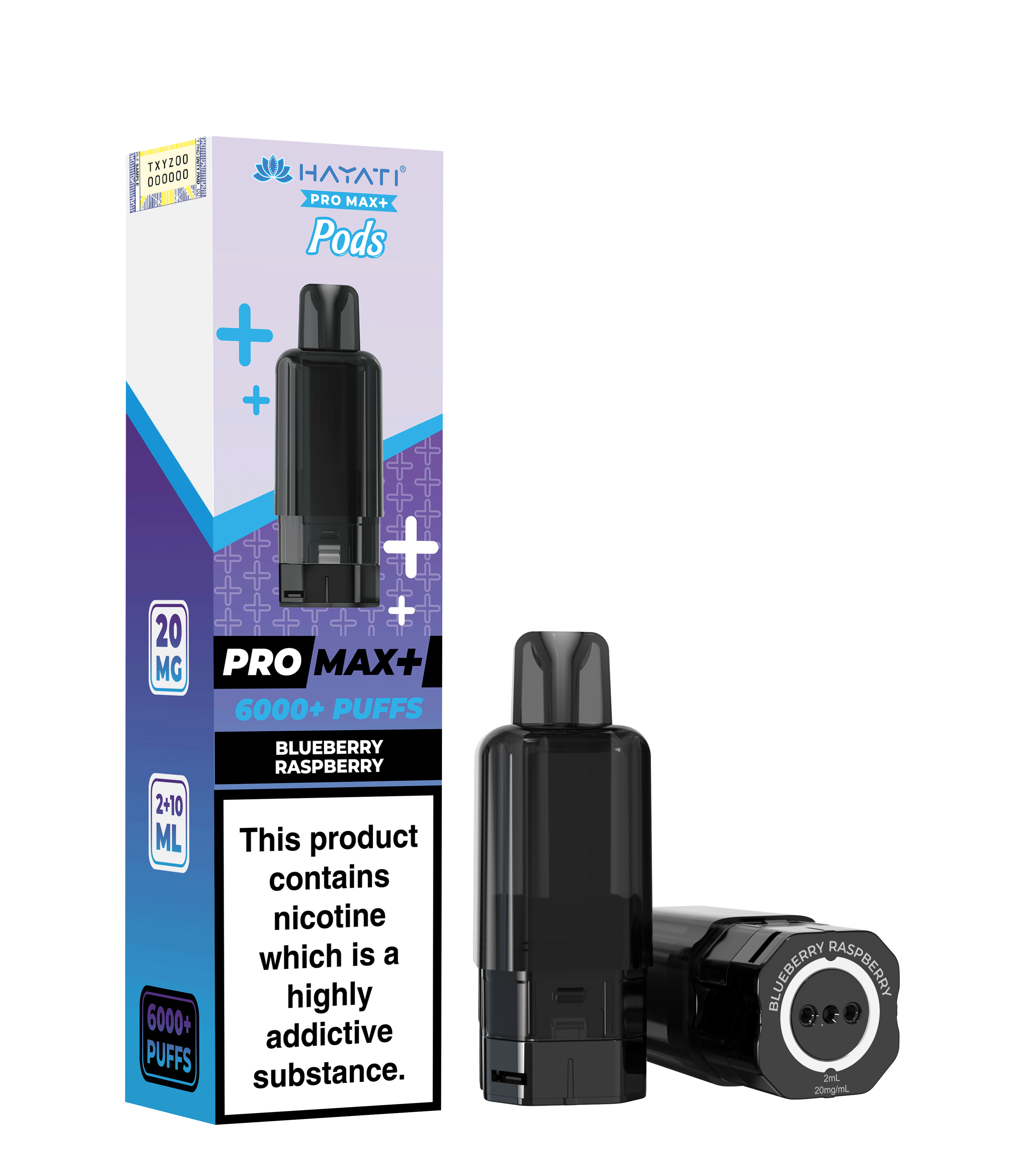 Hayati Pro Max+ 6K Prefilled Pods 20mg | UK Duty Stamped